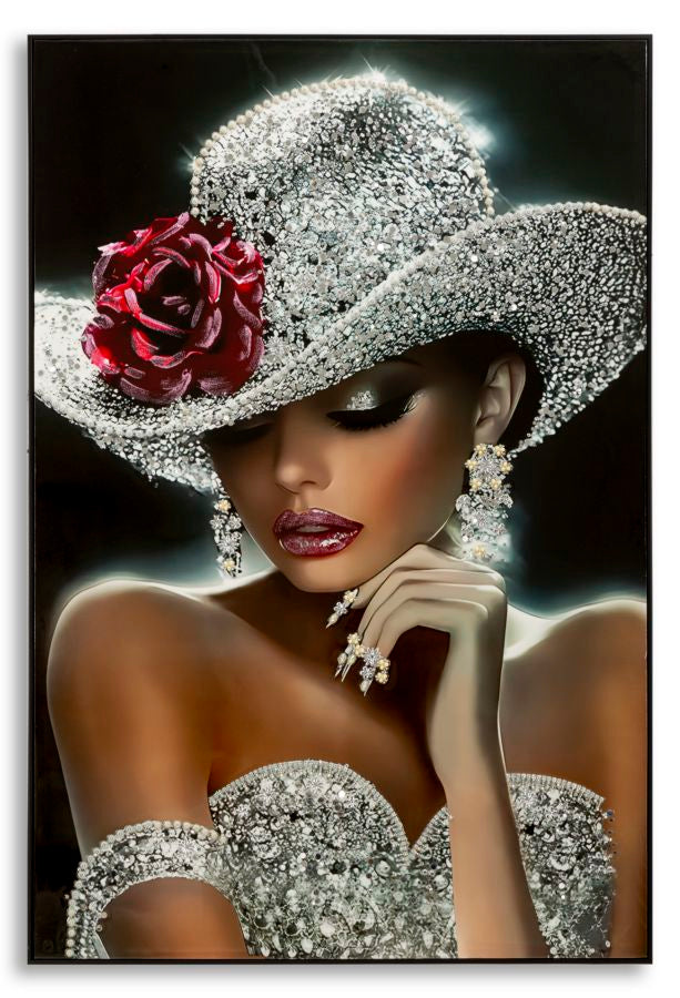PRINTING ON CANVAS ORLEANS LAQUARED WITH FRAME -B- CM 102X4,5X152