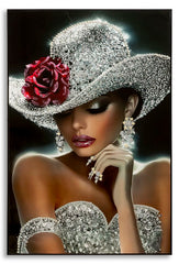 PRINTING ON CANVAS ORLEANS LAQUARED WITH FRAME -B- CM 102X4,5X152