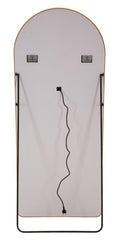 LED FLOOR MIRROR HOLLYWOOD ARC CM 70X6-45X170 (3 COLOR LIGHT)