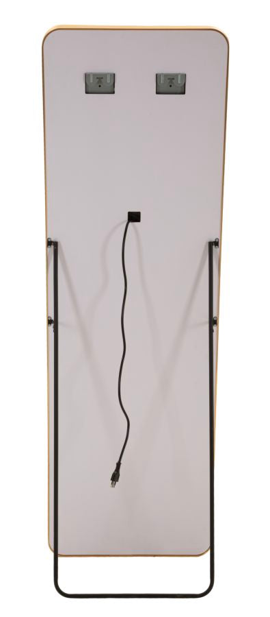 LED FLOOR MIRROR HOLLYWOOD RECTANGULAR CM 50X6-45X160 (3 COLOR LIGHT)