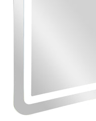 LED WALL MIRROR SIMPLE RECTANGULAR CM 60X3,5X80 (3 COLOR LIGHT)
