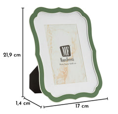 PHOTO FRAME MARGOT GREEN CM 17X1,4X21,9 (INSIDE SIZE CM 15X20)