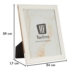 PHOTO FRAME MOLLY WHITE CM 24X1,7X29 (INSIDE SIZE CM 20X25) 
