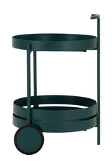 SATURN BAR CART DOVE TEAL CM 40X49,5X61