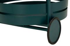 SATURN BAR CART DOVE TEAL CM 40X49,5X61