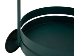 SATURN BAR CART DOVE TEAL CM 40X49,5X61