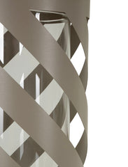 TWIST SATURN LANTERN DOVE GREY  CM Ø 23X43