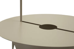 TWIST SATURN LANTERN DOVE GREY  CM Ø 23X43