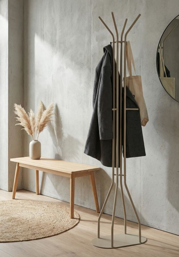SATURN HANG CLOTHES DOVE GREY CM 45X28X178