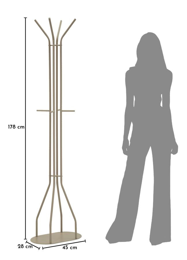 SATURN HANG CLOTHES DOVE GREY CM 45X28X178