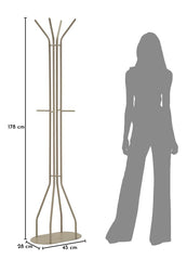 SATURN HANG CLOTHES DOVE GREY CM 45X28X178