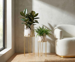 TREE VASE HOLDER SET 2 PCS CM Ø 27X79-22,8X62