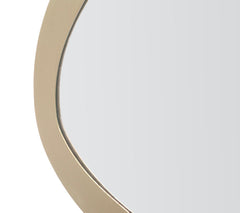 WALL MIRROR SATURNO DOVE GREY CM 71X1,5X48
