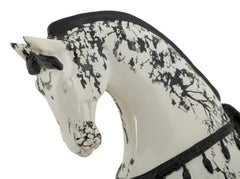 Oriental Style Horse-Shaped Sculpture 31x10.5x34cm