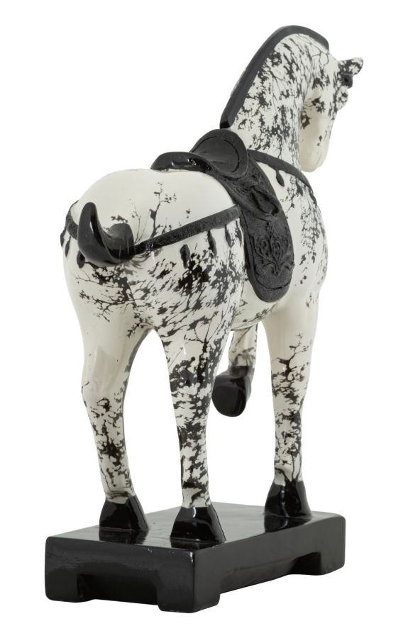 Oriental Style Horse-Shaped Sculpture 31x10.5x34cm