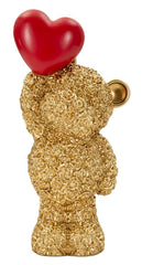Decorative Teddy Bear With Heart 9X7X18