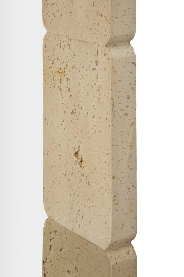 Rectangular Wall Mirror, Natural Style, 70 x 3 x 160 cm (Tempered, Internal Size Ø 47 x 97 cm)