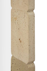 Rectangular Wall Mirror, Natural Style, 70 x 3 x 160 cm (Tempered, Internal Size Ø 47 x 97 cm)