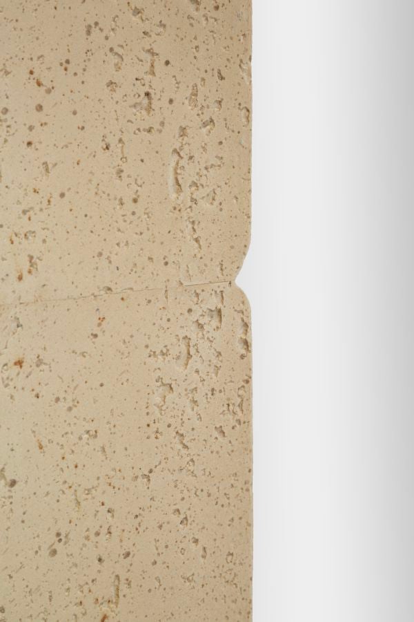 Rectangular Wall Mirror, Natural Style, 70 x 3 x 160 cm (Tempered, Internal Size Ø 47 x 97 cm)