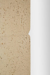 Rectangular Wall Mirror, Natural Style, 70 x 3 x 160 cm (Tempered, Internal Size Ø 47 x 97 cm)