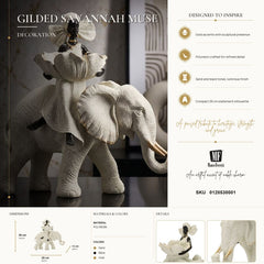 Ethnic Sculpture African Woman on Elephant 29X13X29 Cm