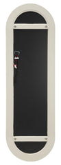 Oval Wall Mirror with 3-Color LED Lighting, 50 x 160 cm