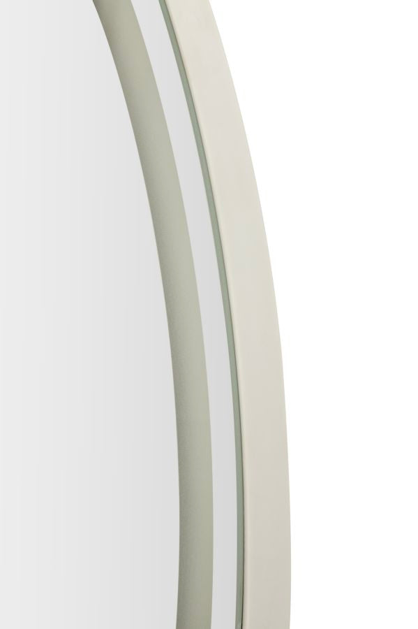 76x177cm Arched Floor/Wall Mirror with 3-Tone LED Lighting