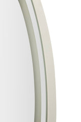 76x177cm Arched Floor/Wall Mirror with 3-Tone LED Lighting