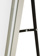76x177cm Arched Floor/Wall Mirror with 3-Tone LED Lighting