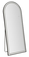 70x170cm Arched Floor/Wall Mirror with LED Lighting