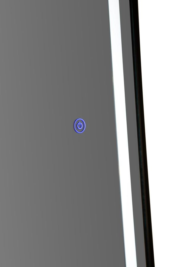 Rectangular Floor/Wall Mirror with LED Lighting 70x170 cm
