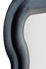 Wall Mirror with Irregular Frame and LED Lighting 60x160 cm