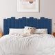 Tête de lit Arrias 180 cm velours bleu