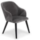 Lot de 20 fauteuils en velours gris