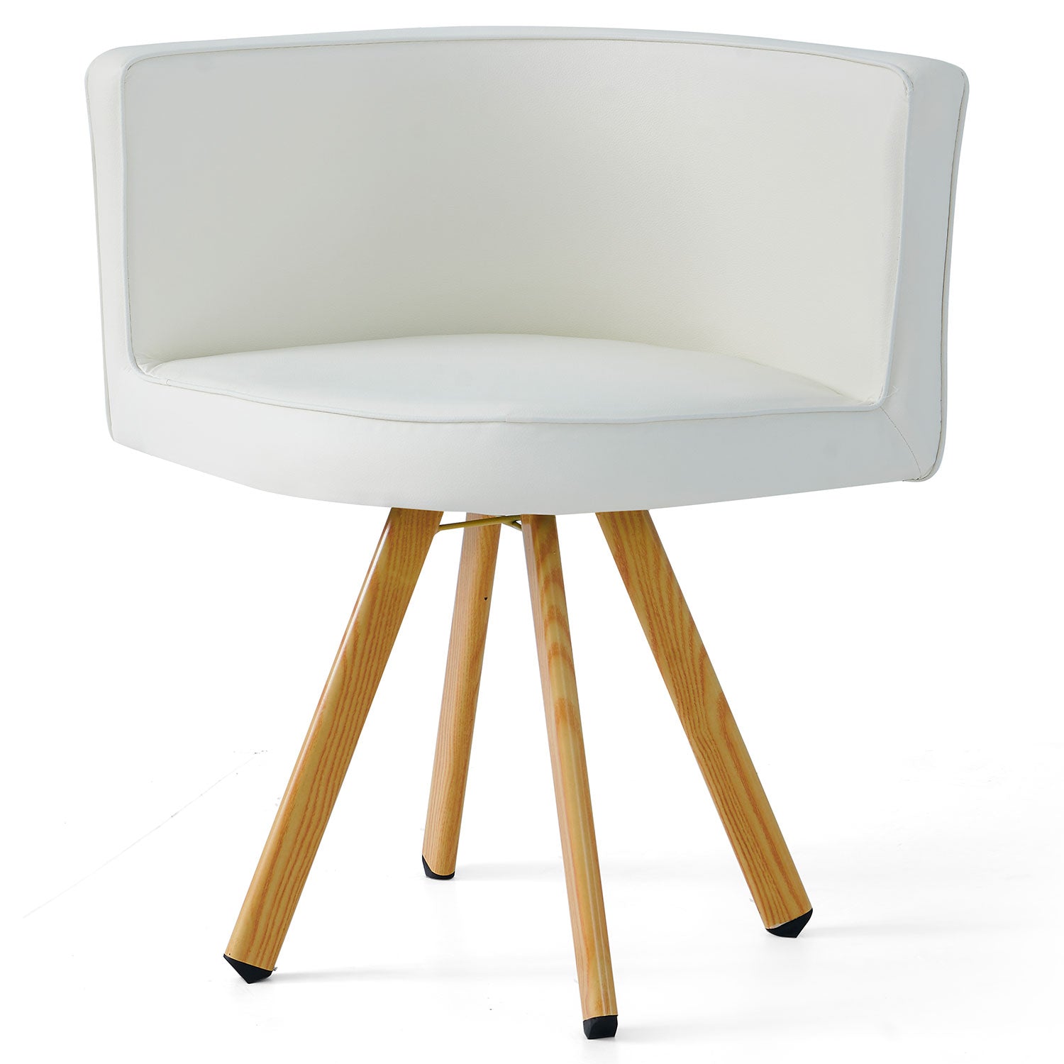Table et chaises encastrables scandinaves Oslo Blanc
