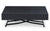 Table basse relevable à rallonges noir mat