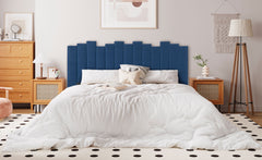 Tête de lit Arrias 180 cm velours bleu