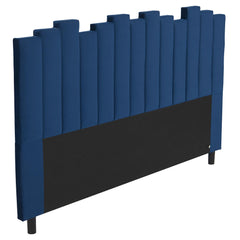 Tête de lit Arrias 180 cm velours bleu