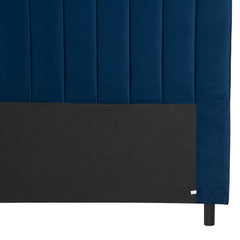 Tête de lit Arrias 140 cm Velours bleu