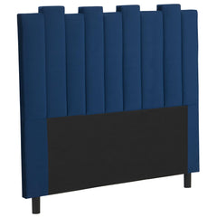 Tête de lit Arrias 140 cm Velours bleu