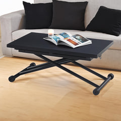 Table basse transformable Adas noir carbone