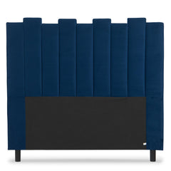 Tête de lit Arrias 140 cm Velours bleu