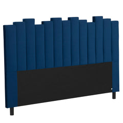 Tête de lit Arrias 180 cm velours bleu