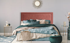 Tête de lit Meghan 160cm Velours Rose