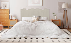 Tête de lit Lucky 160 cm Tissu Beige