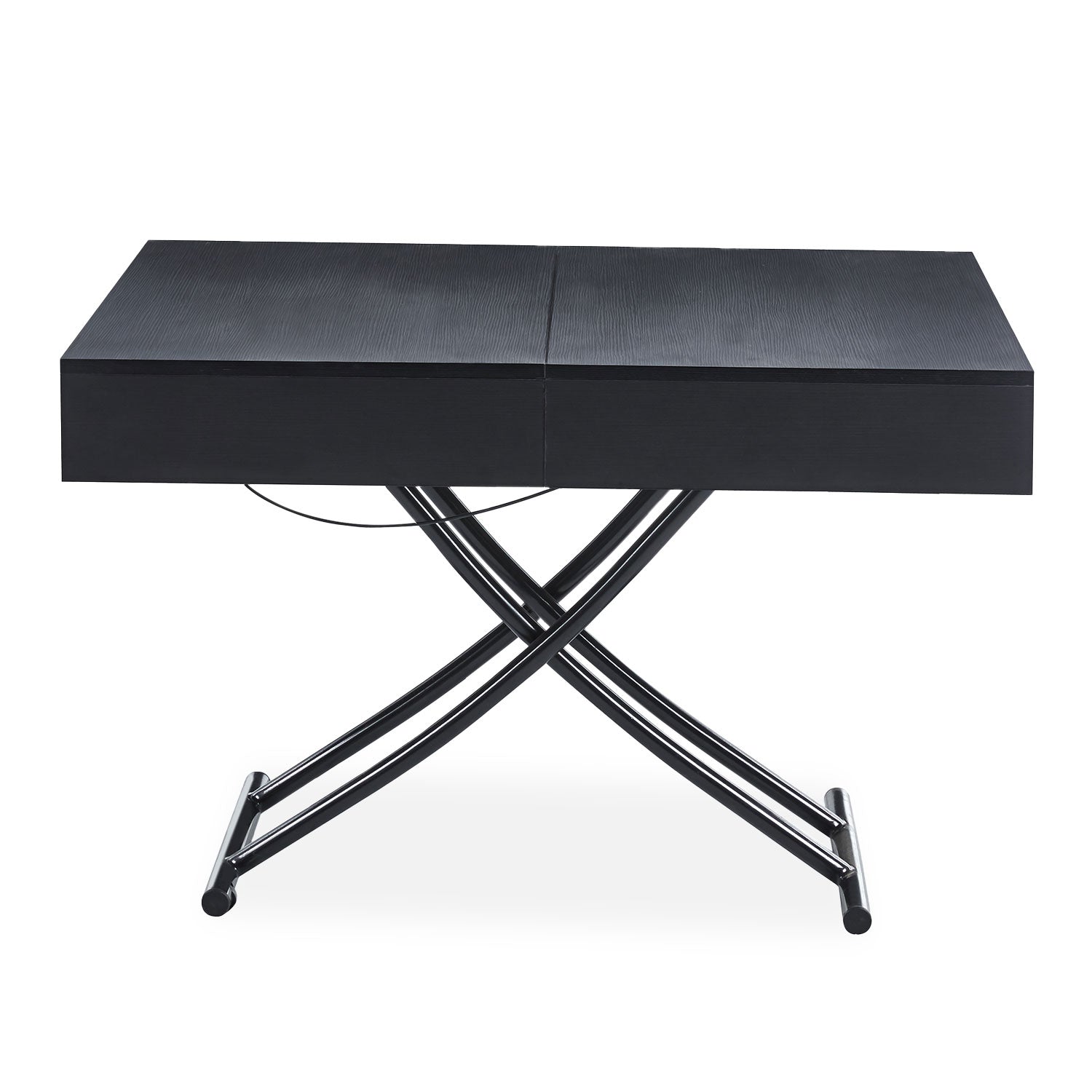Table basse relevable Sundance Noir mat