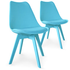 Lot de 2 chaises Juno Bleu