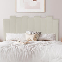 Tête de lit Lucky 140 cm Tissu Beige