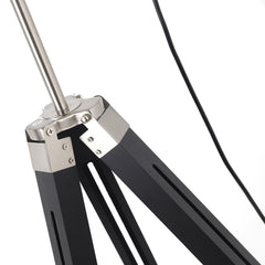 Lampadaire Apollon style cinéma Noir et Or