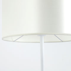 Lampadaire avec tablettes Steppa Blanc et Bois